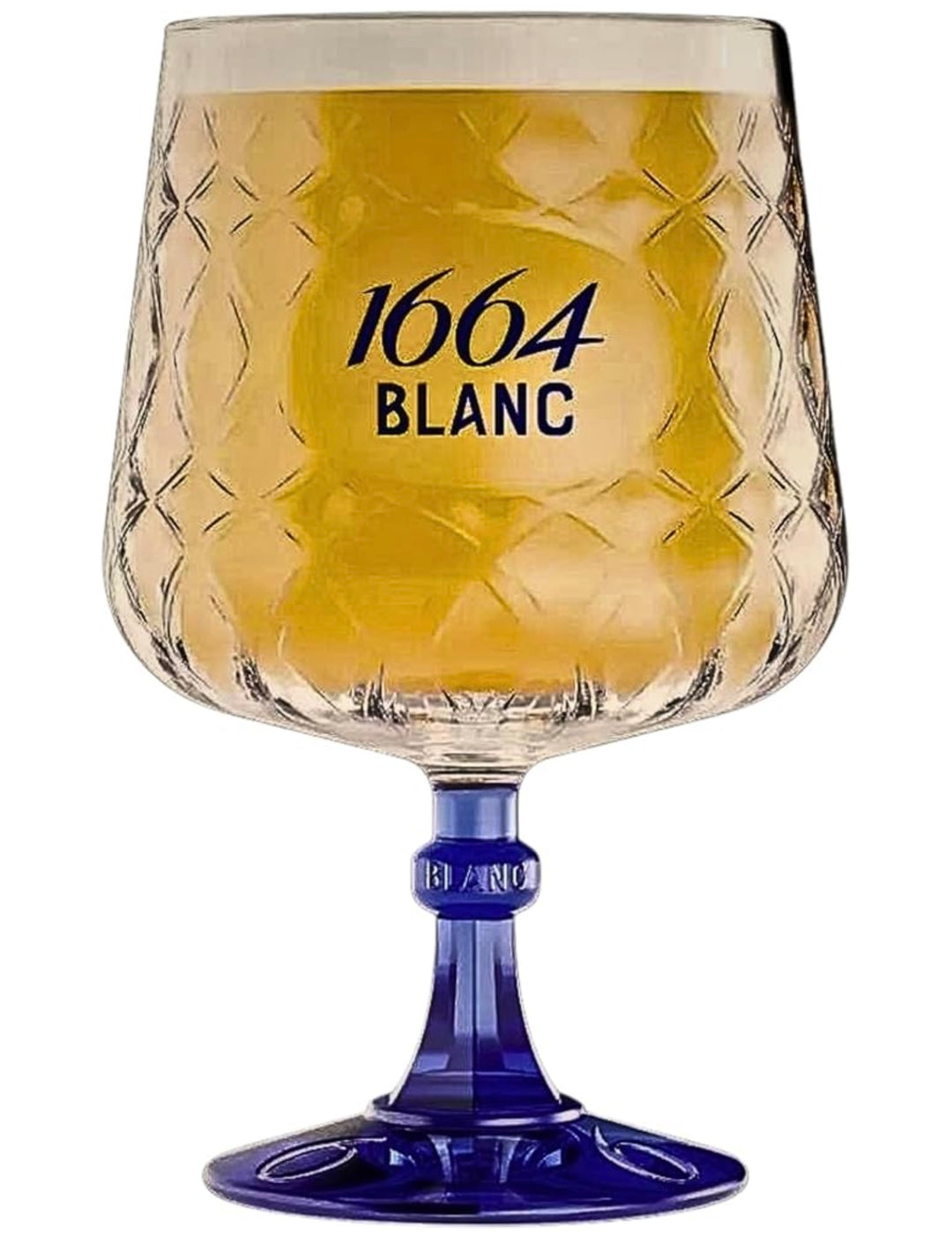 Kronenbourg 1664 blanc half pint glass