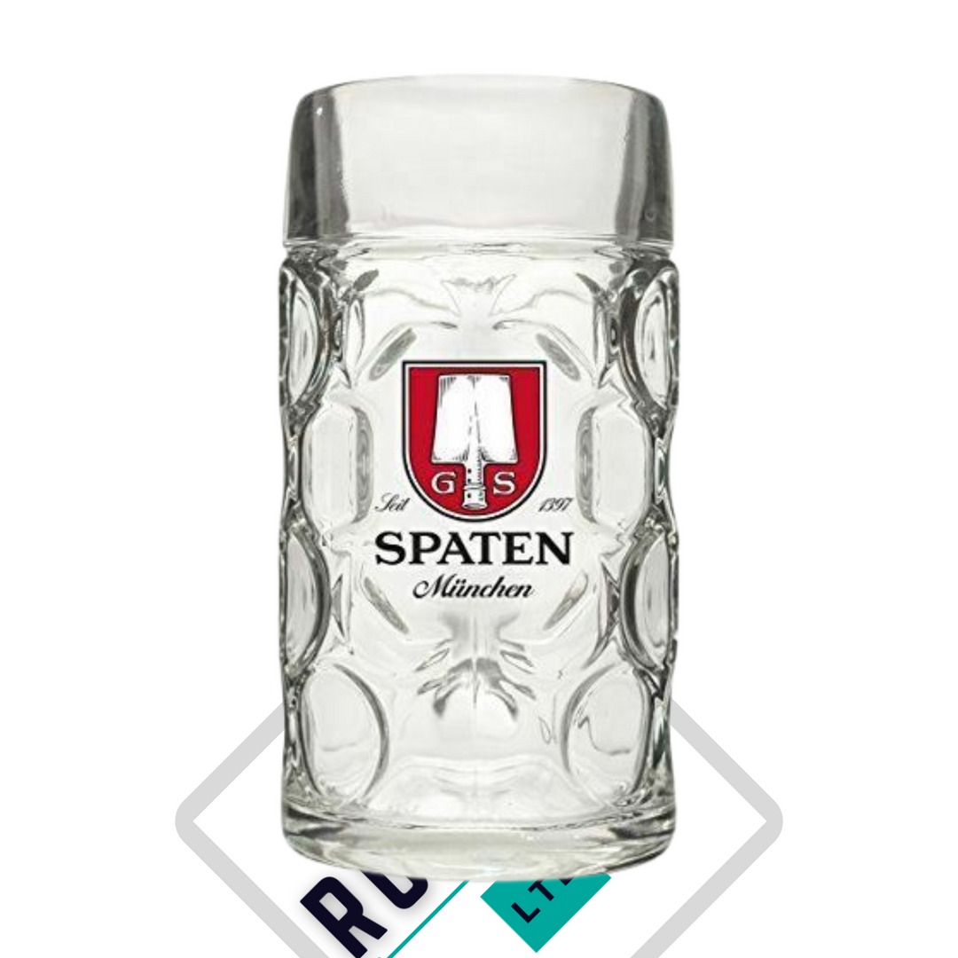 B-Grade Spaten Stein - 1L Heavy Duty Glass