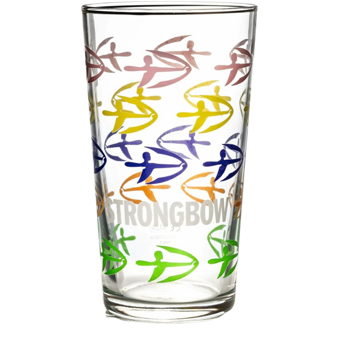 1 x new strongbow M23 nucleated pint glass