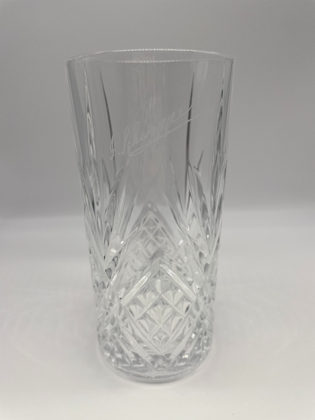 Schweppes Tall Tumbler Glass