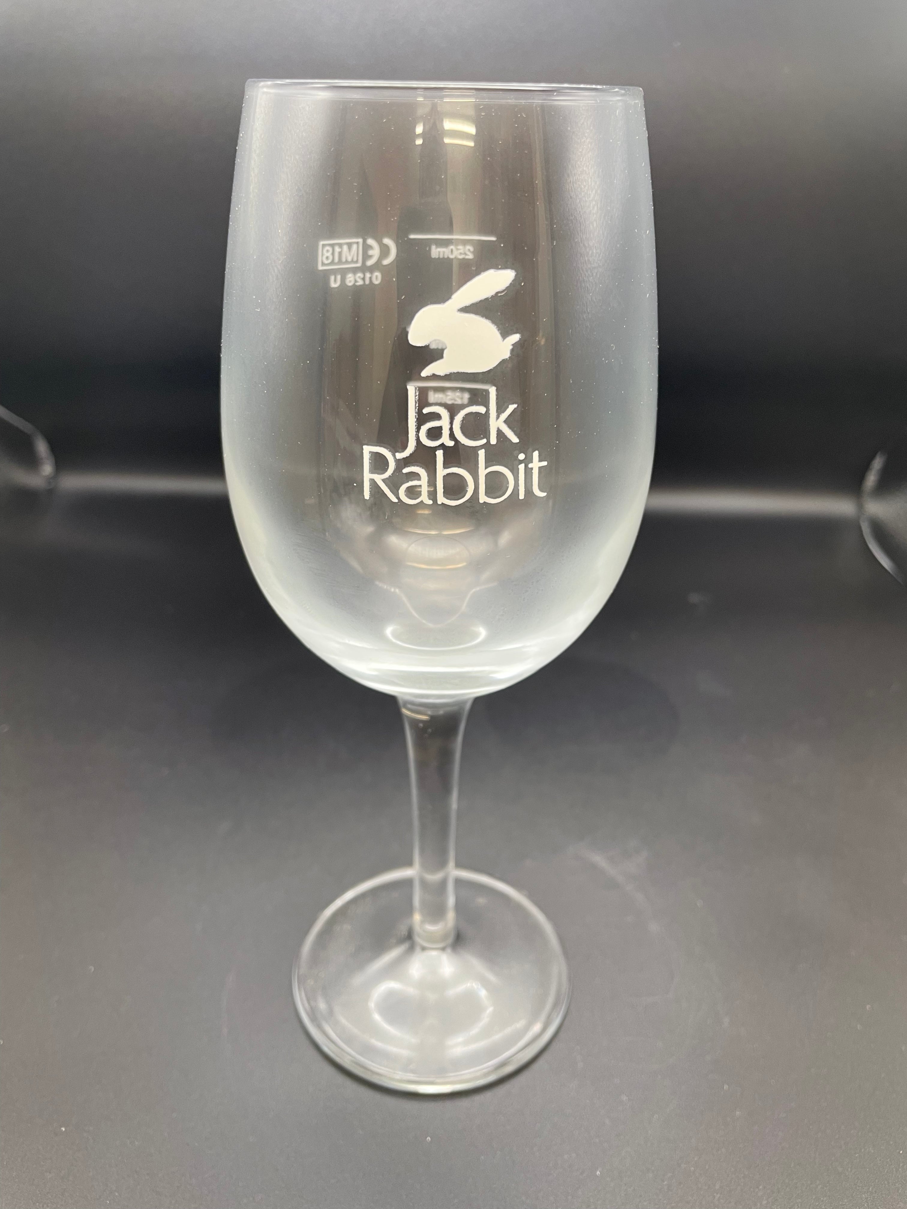 Jack rabbit wine glass UK Glassware