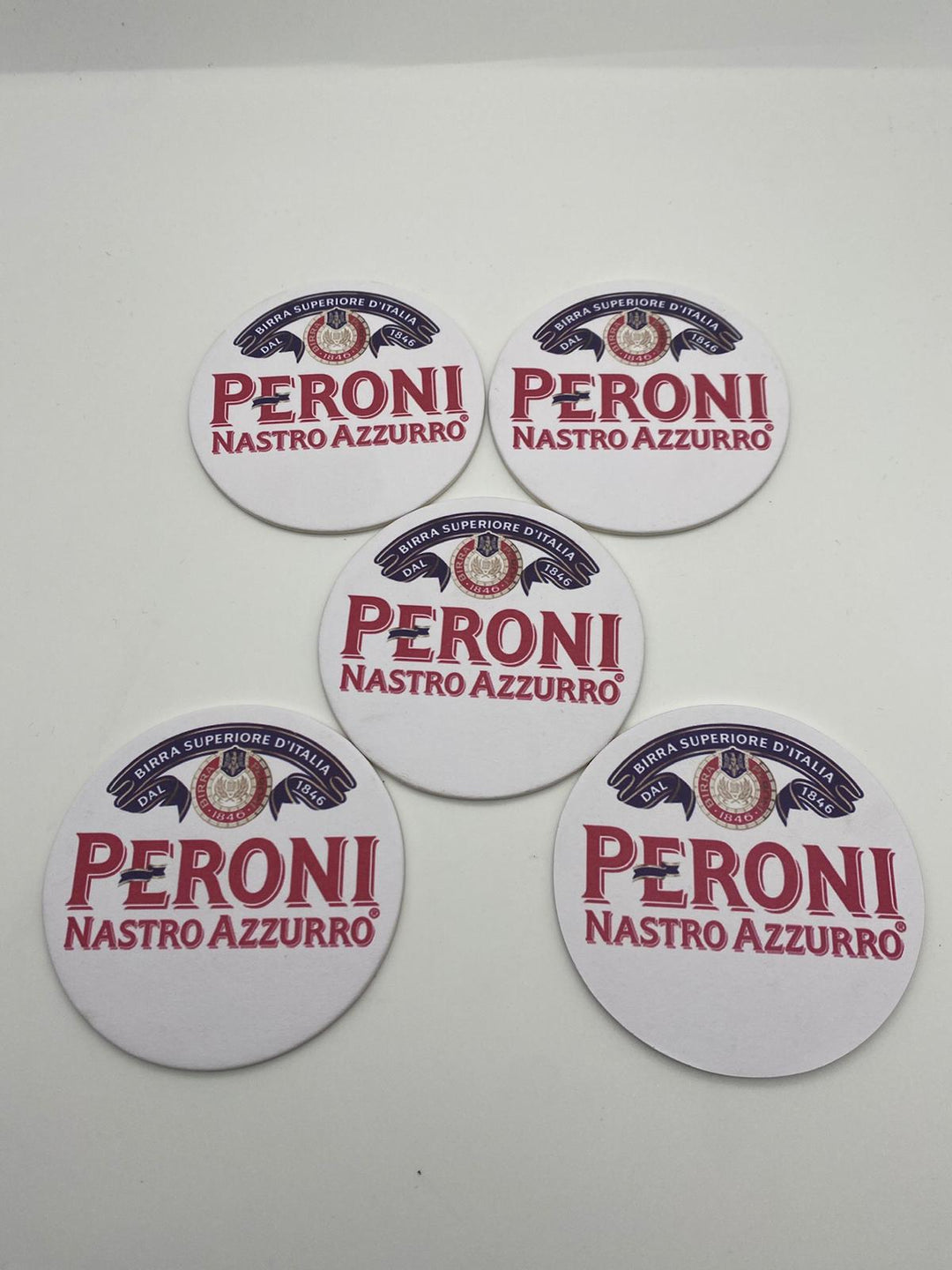 10 x peroni beer mats/coasters