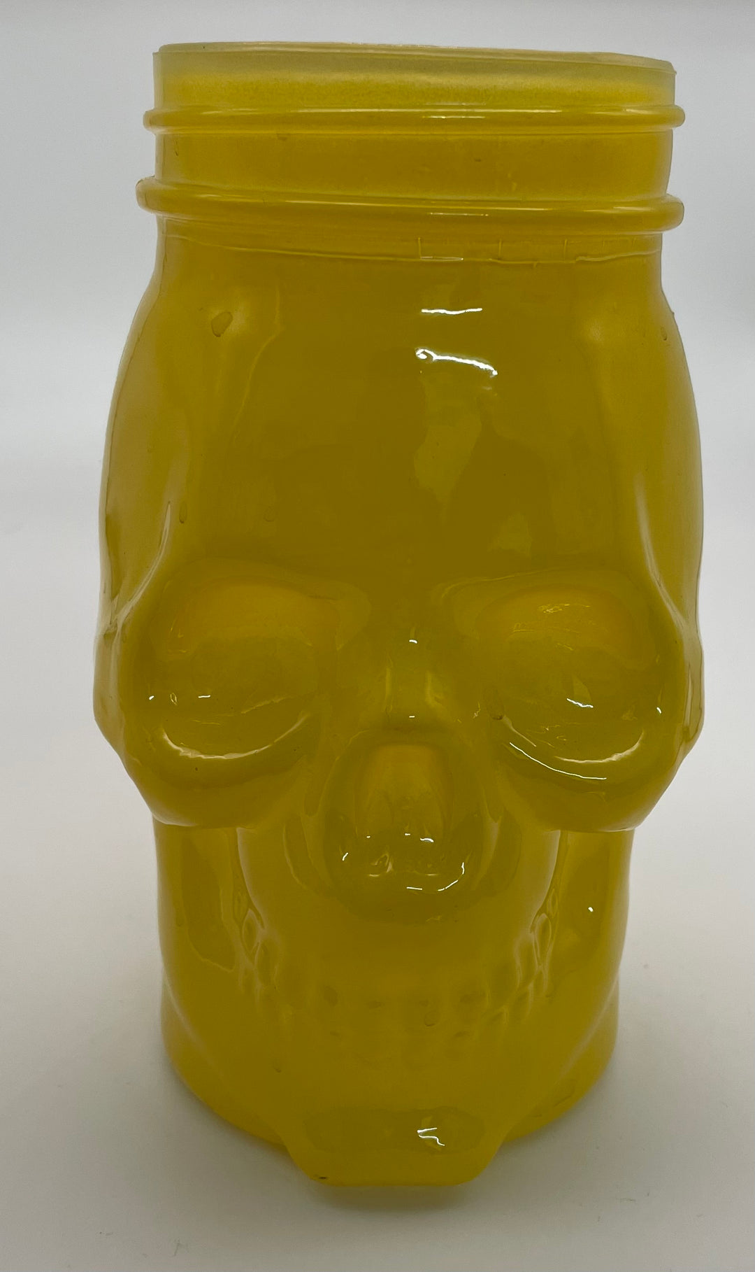 Mango Dead Man’s Fingers Skull Rum Glass