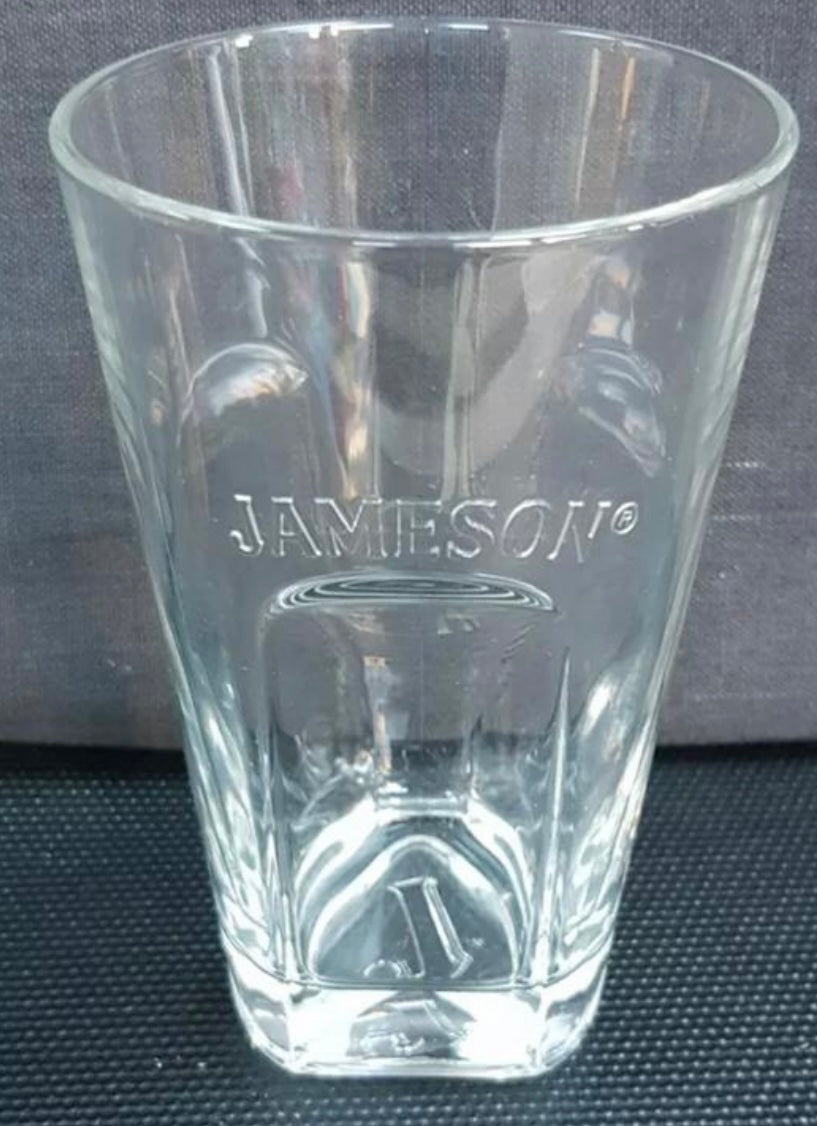 Jameson’s whiskey glass