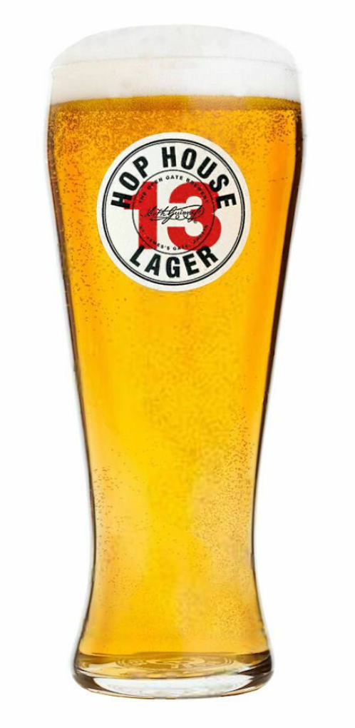 GUINNESS HOP HOUSE 13 BEER GLASS – HALF