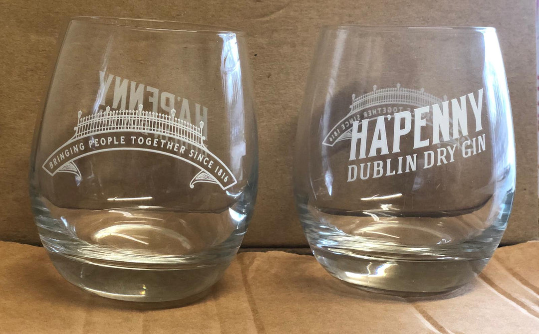 HA'PENNY DUBLIN DRY GIN GLASS