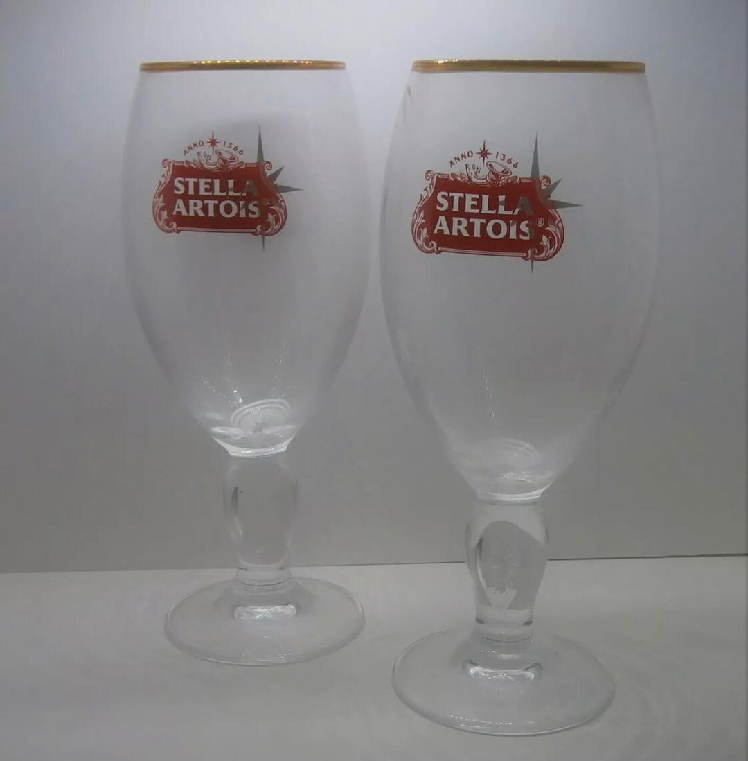 STELLA ARTOIS NUCLEATED STAR 20oz PINT BEER GLASS – PINT/20OZ