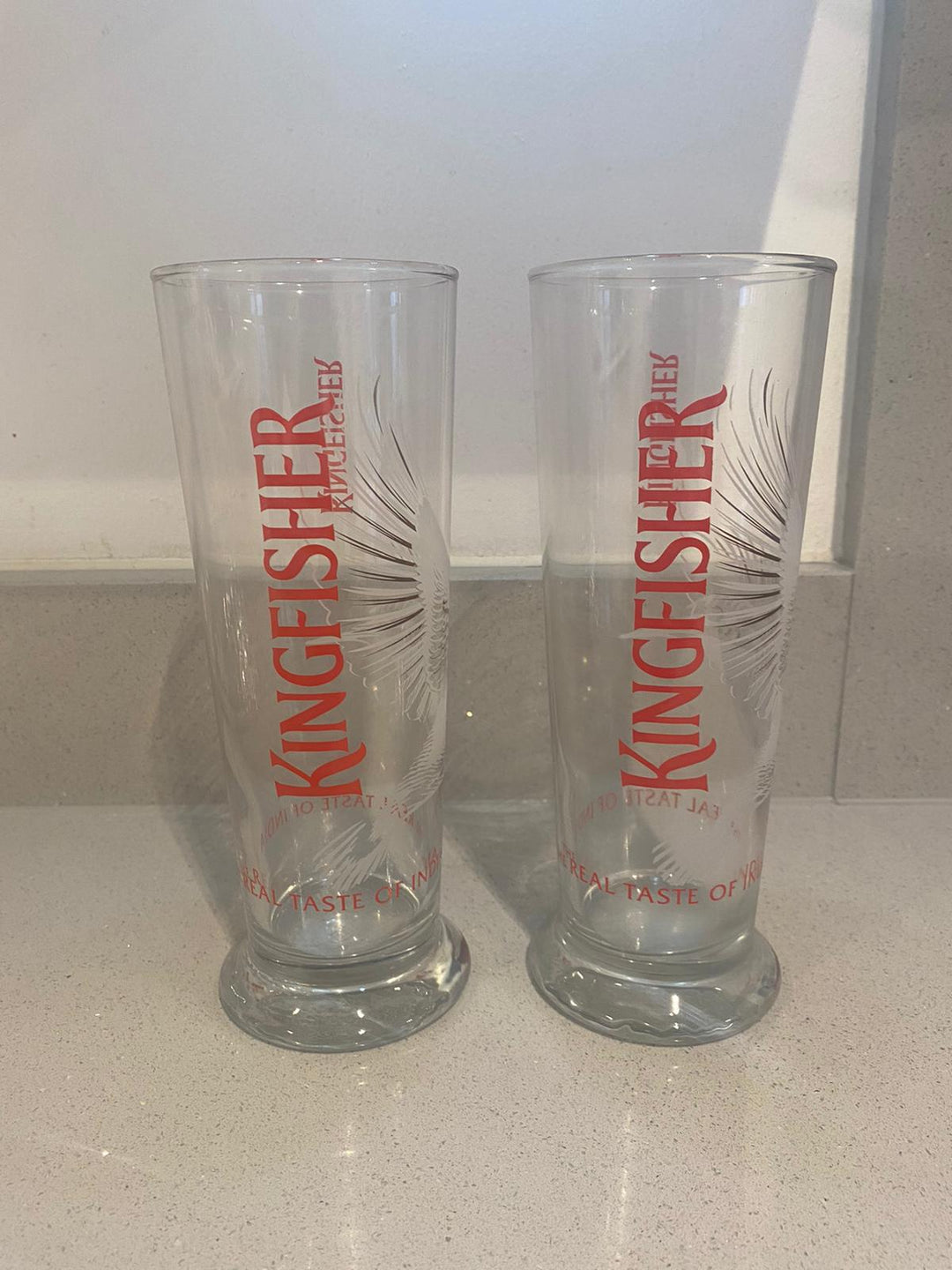 KINGFISHER BEER GLASS PINT/20oz