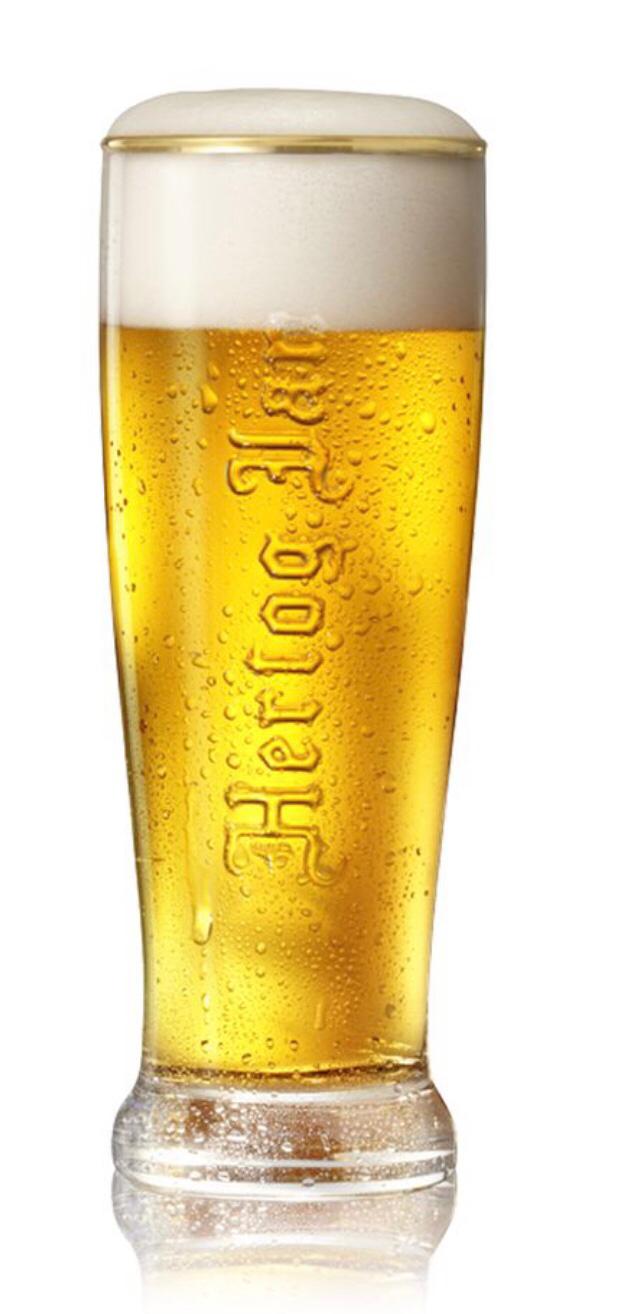 HERTOG JAN 25cl BEER GLASS FLUTE