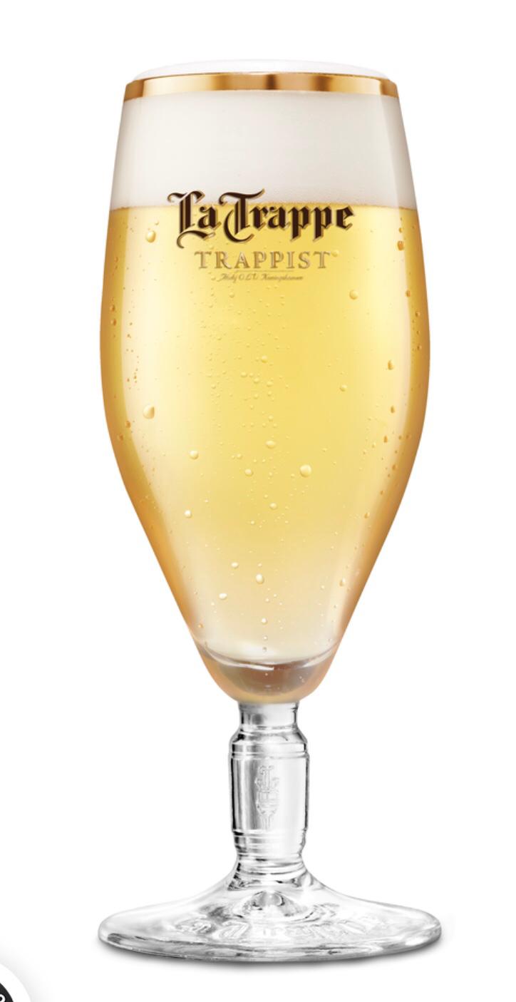 La Trappe White Trappist Beer Glass - 33cl