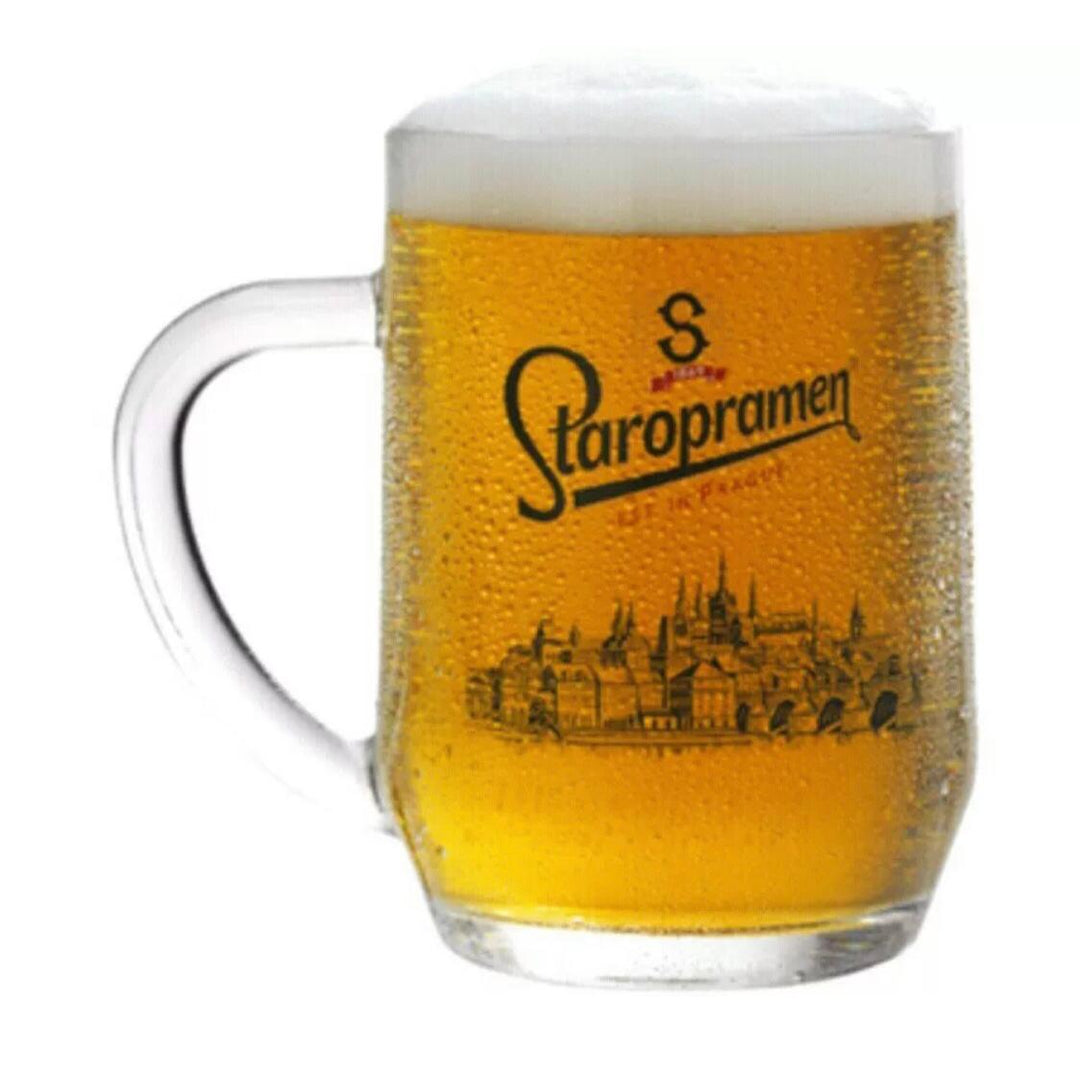 Staropramen Half Pint Glass