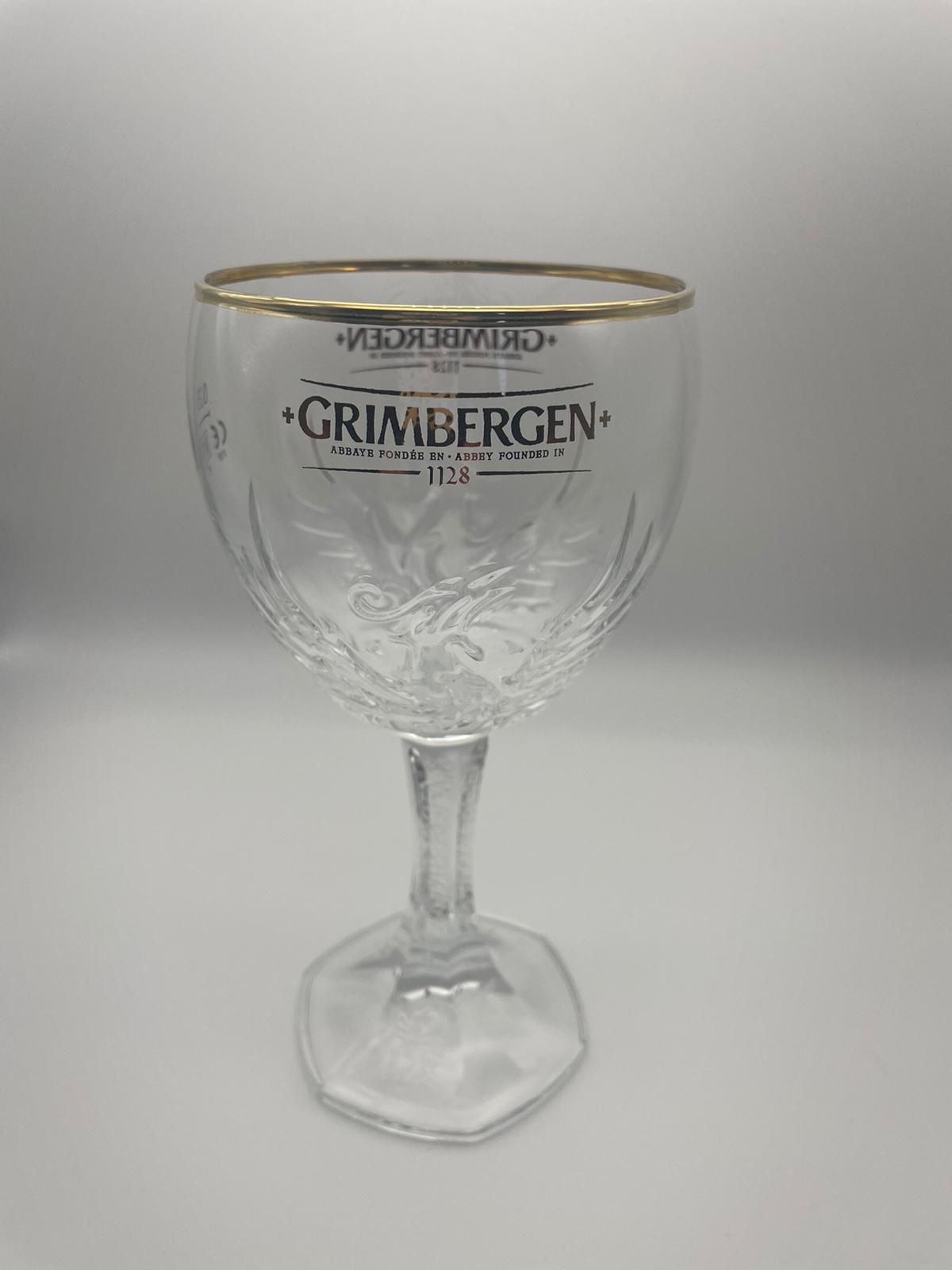 Verre à Bière Grimbergen 33 Cl - Officiel - Pour Déguster Votre Bière Préférée