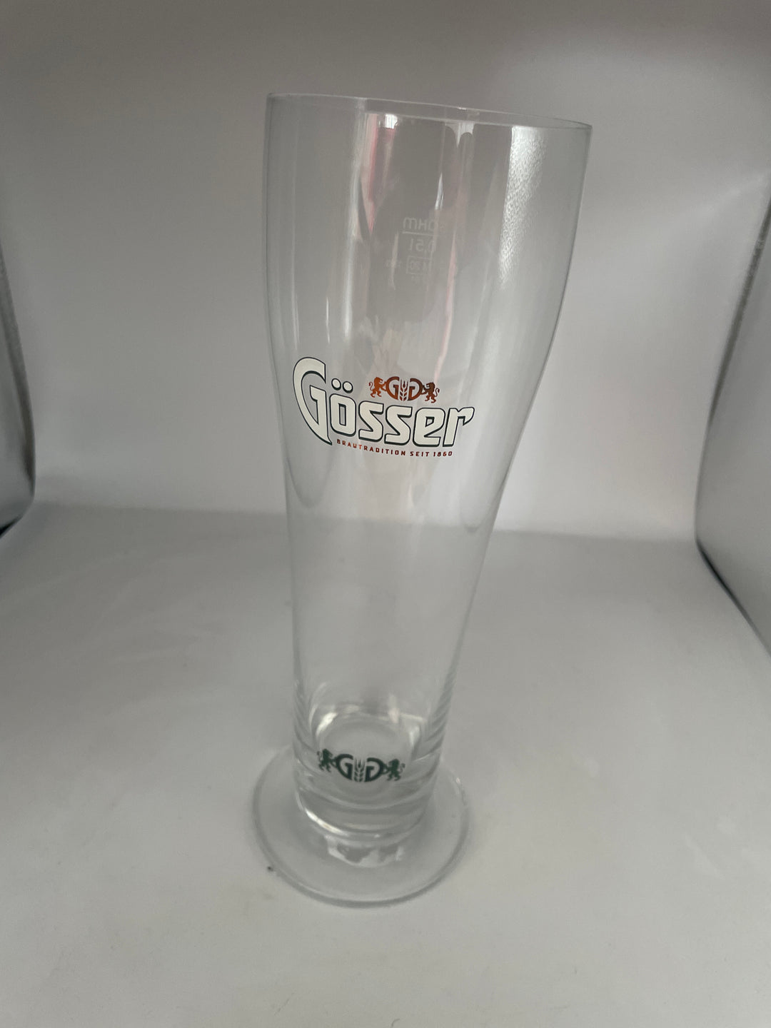 Gosser 0.5 a litre pint glass