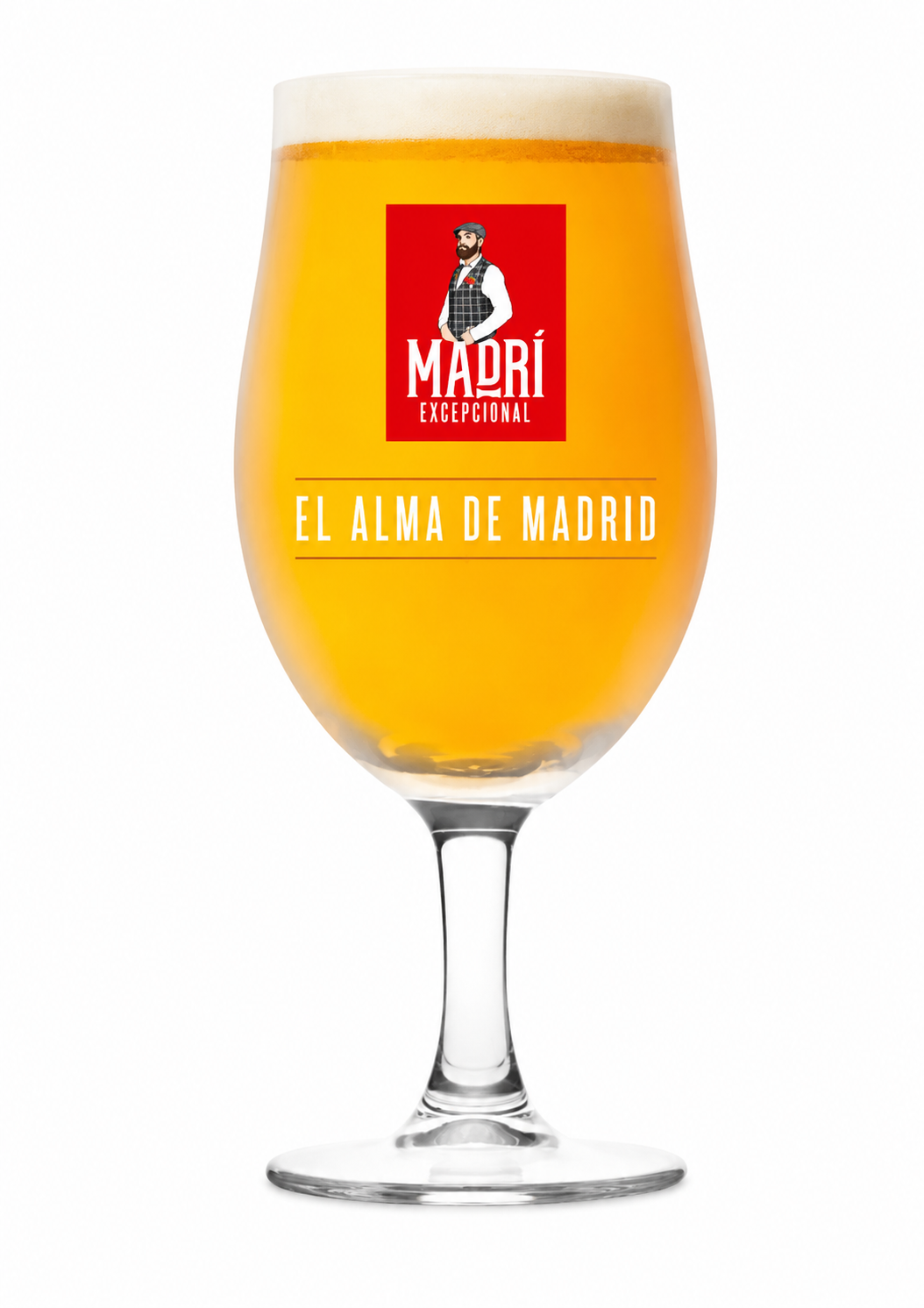 Madri Excepcional Pint Glass - 20oz Chalice