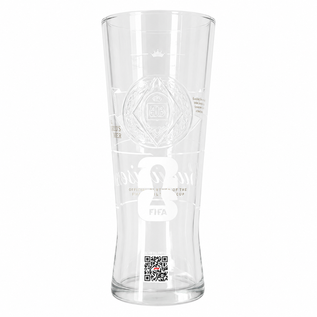 Budweiser FIFA World Cup 2026 Limited Edition Pint Glass | Official Beer Glass | Collectable