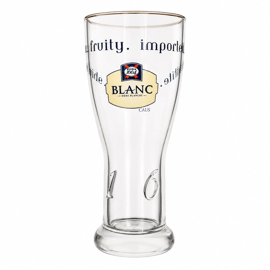 1664 Blanc Classic Half Pint Beer Glass 284ml