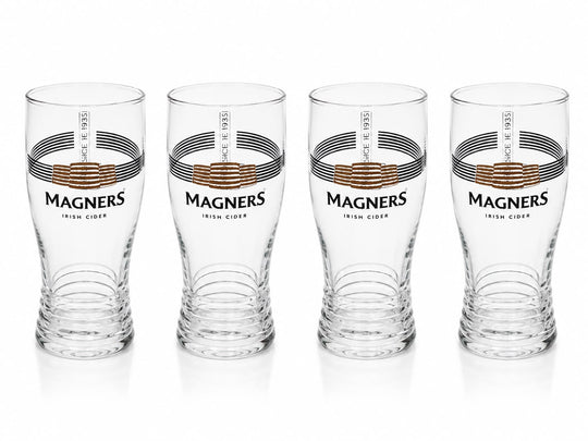 Magners home bar ice bucket and glasses
