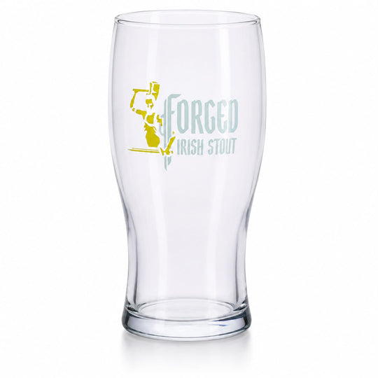 Forged Irish Stout Pint Glass – Branded Beer Glass
