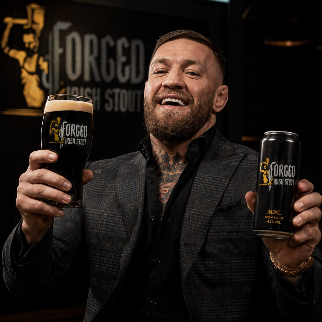 Forged Irish Stout Pint Glass – Branded Beer Glass