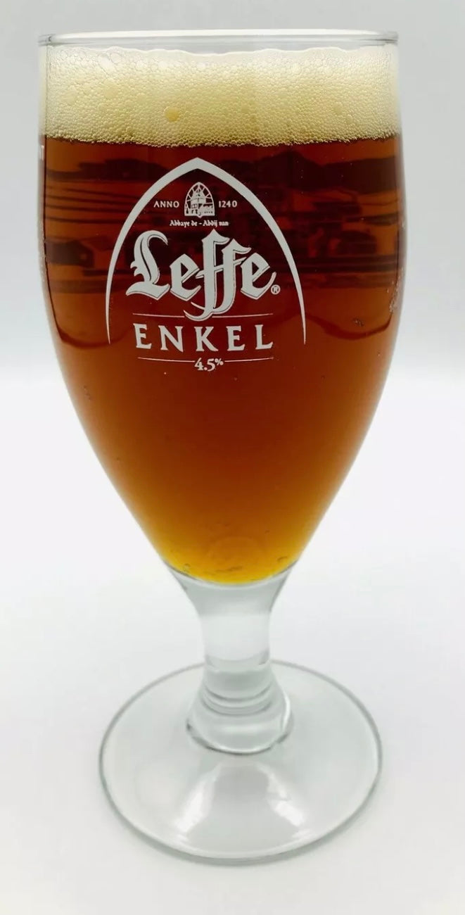 1 x Leffe ENKEL 20oz NUCLEATED pint glass