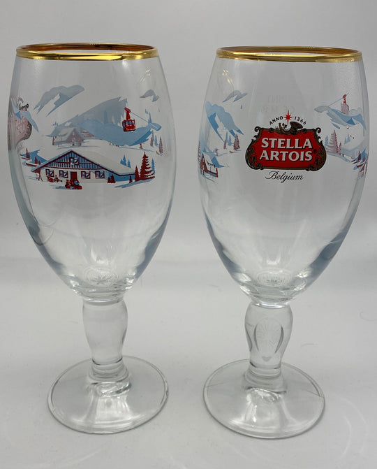 Stella Artois Pint Glass - 20oz Christmas Edition