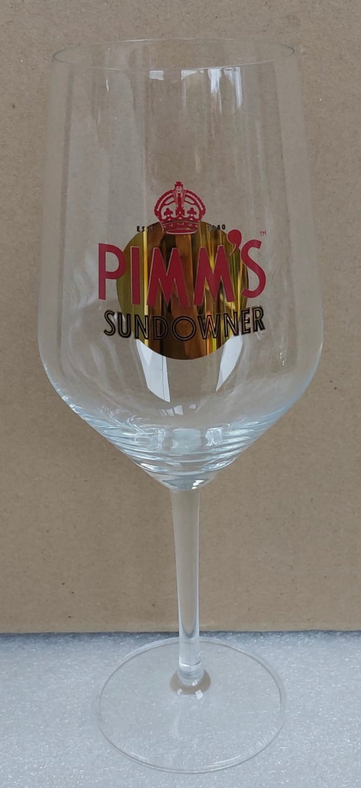 Pimms sundowner glass