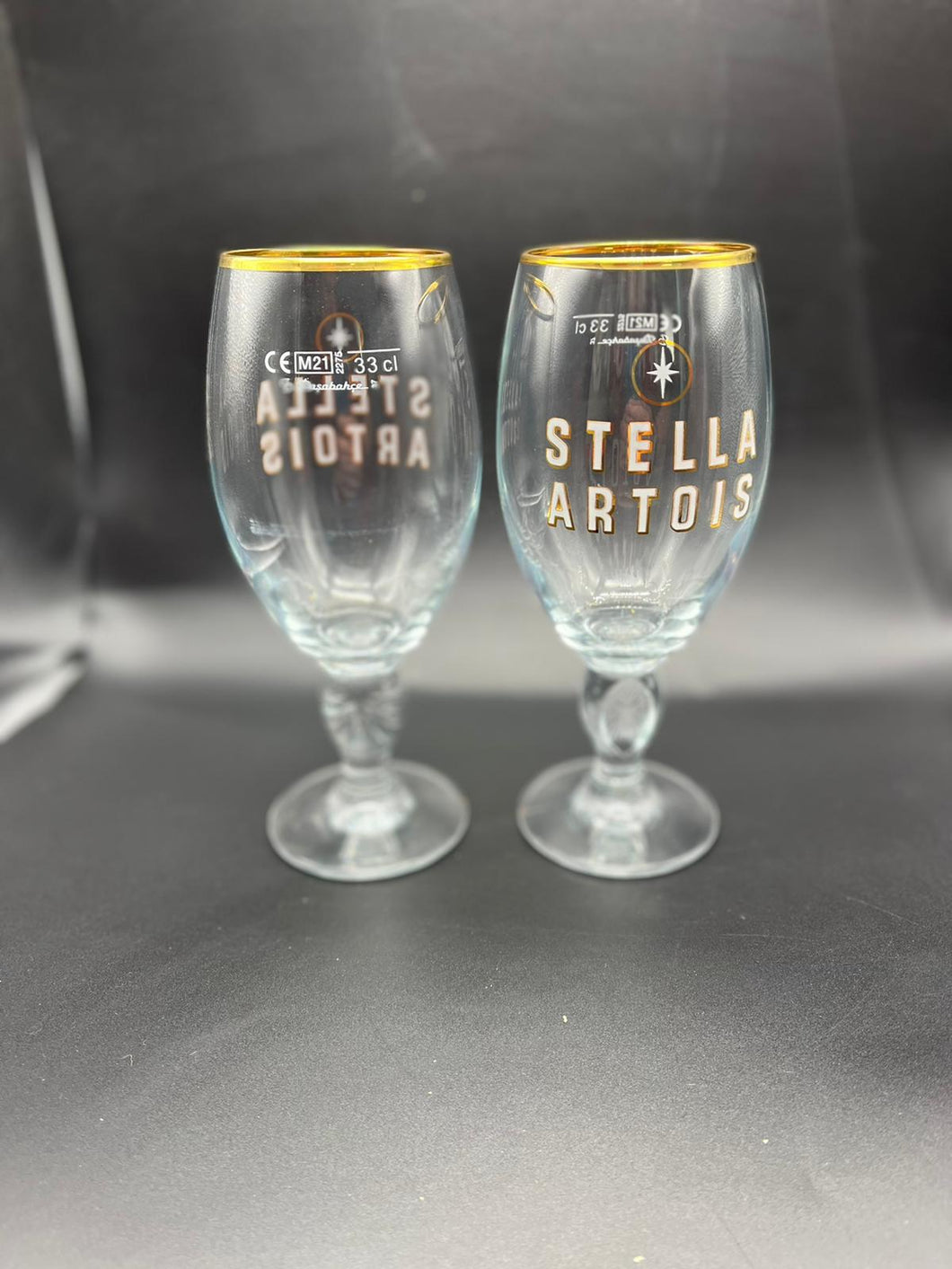 1 x rare Stella Artois heritage 33cl glass (style 1)