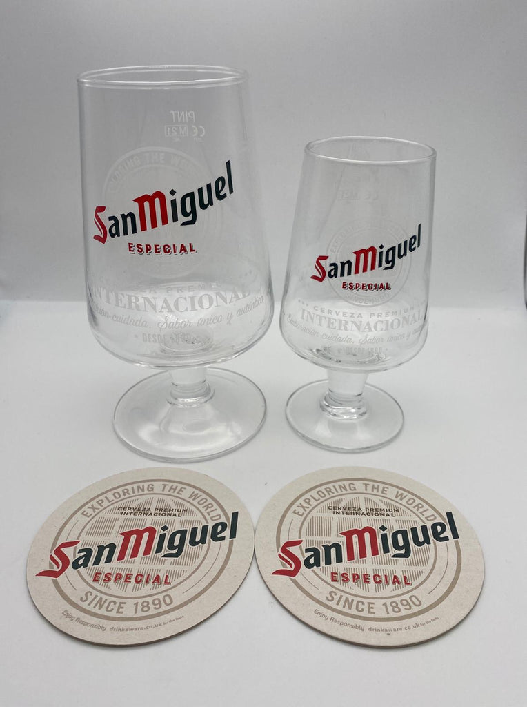 San Miguel Pint Glass For Sale In Shannon, Clare From Bilail - Foto 4