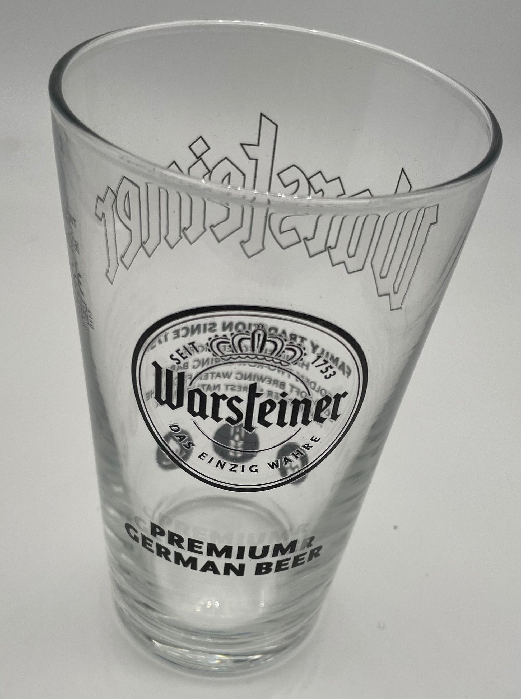 Warsteiner Pint Glass – UK Glassware