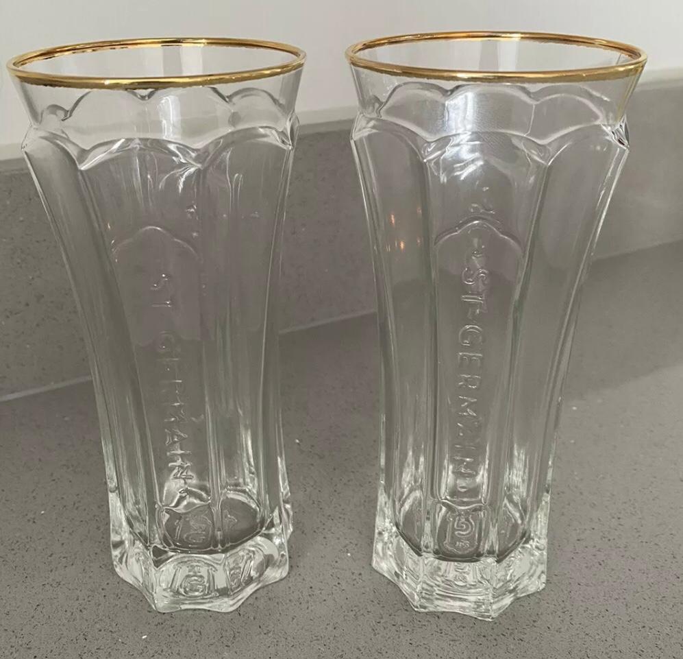 St Germain Hexagonal Bottomed Glasses