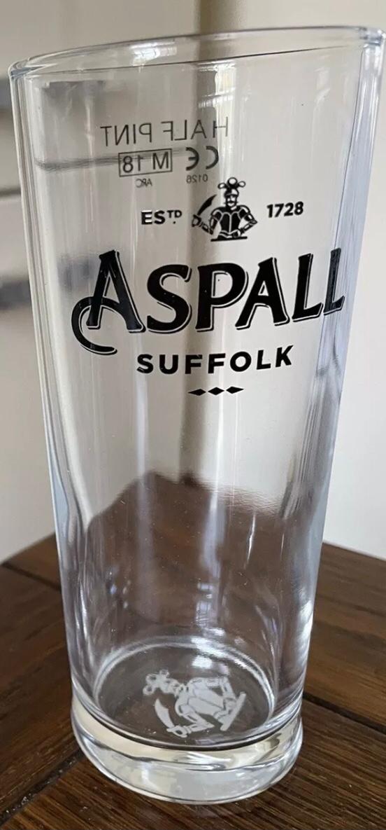 Aspall Suffolk Beer Glass (Half Pint)