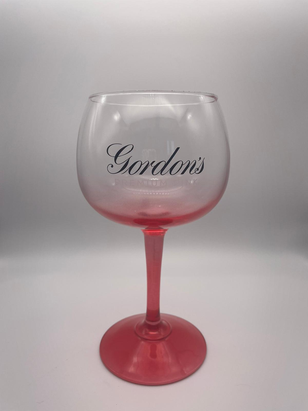 GORDON'S PINK GIN GLASS – UK Glassware